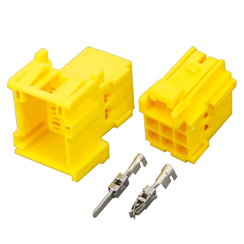 9 контактный желтый клеммной колодки разъем с терминалом DJ7092A 3.5 11/21 P
