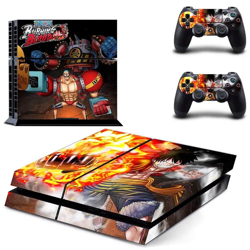 Цельный стикер Luffy для PS4 s Play station 4 Skin PS стикеры наклейки PlayStation консоли и