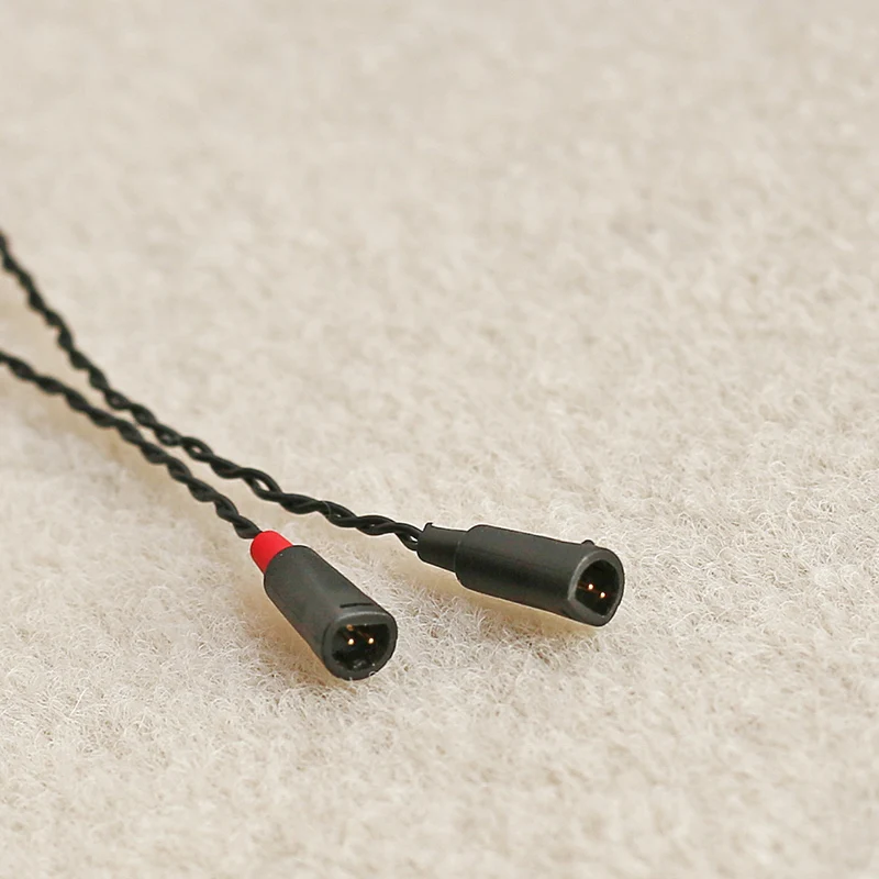 DIY 3 5 мм аудио кабель для наушников OFC смешанный плетеный провод сменный IE80 MMCX pin