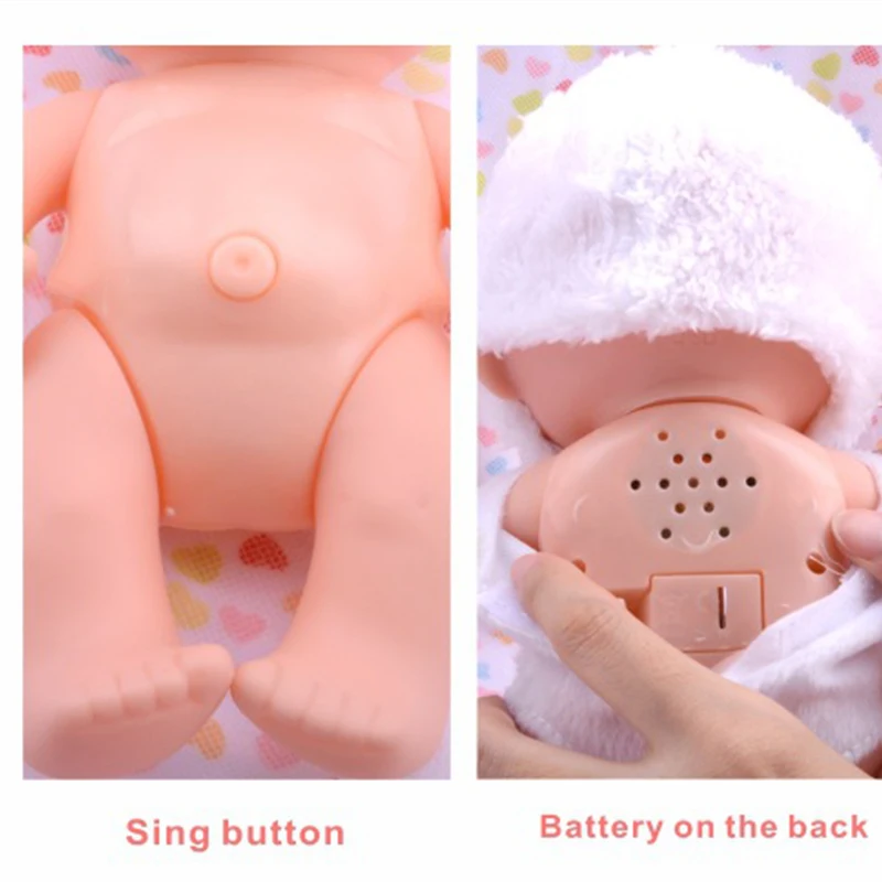 Электрические детские куклы 26 см веснушки милая детская игрушка Волшебная кукла