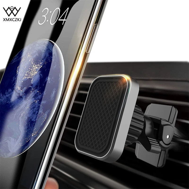 

Upgraded Universal Magnetic Car Holder Air Vent Mount 360 Rotation Smart Magnet Car Phone Holder For iPhone Samsung Mobile Stand