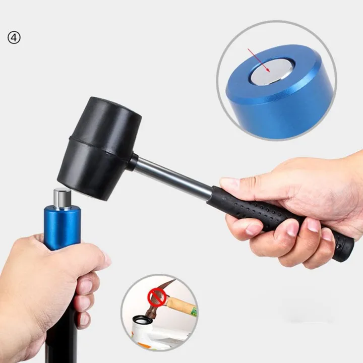 

1 Set Bicycle Headset Star Nut Install Tool Fit For 1 1/8in/28.6mm Fork Steerer Aluminum Alloy + Stainless Steel High Quality