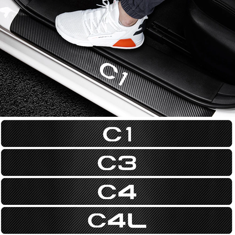 Для Citroen C1 C3 C4 C4L C5 C6 VTS аксессуары для украшения автомобиля 4 шт. 3D наклейка на