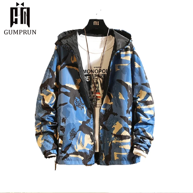 Новинка 2020 мужская куртка можно носить с обеих сторон ветровка капюшоном и