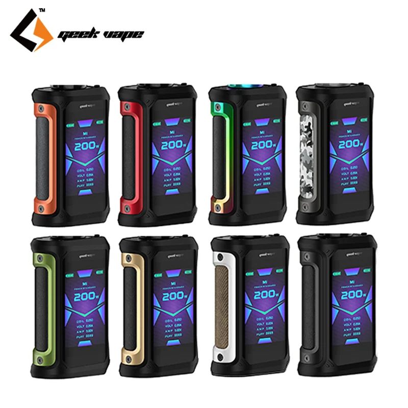 Электронная сигарета Geekvape Aegis X 200 Вт 2 0 AS чипсет водонепроницаемая стандартная
