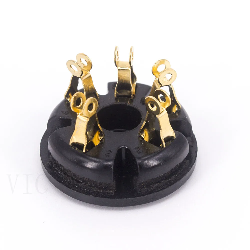 2 шт. 5 контактов бакелитовая трубка с золотым покрытием для 807 FU7 24 37 45 FD422