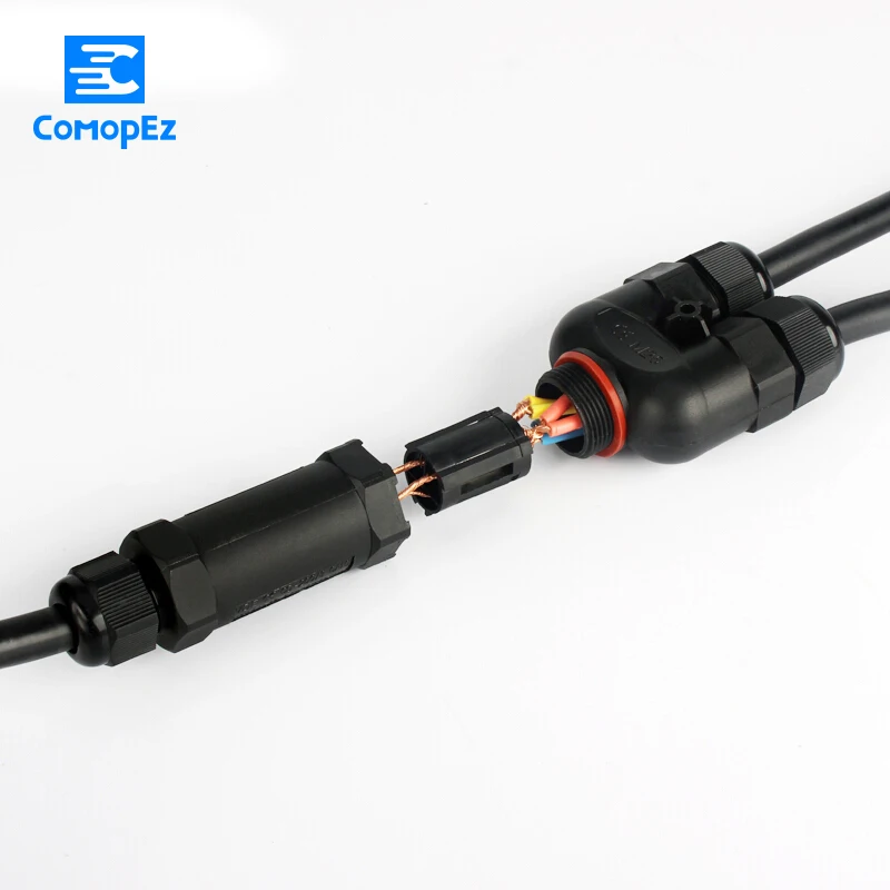 1 шт. водонепроницаемый Т образный соединитель для проводов|Соединители| |