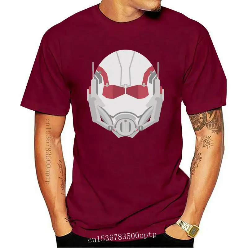 

New Brand Antman Helmet T-Shirt Summer 2021 Men Short Sleeve T-Shirt
