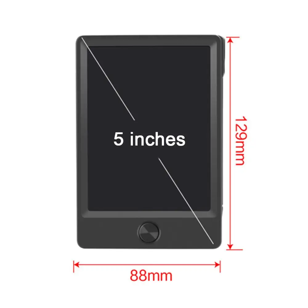 Цифровая доска для рисования портативная электронная письма с ЖК экраном 5
