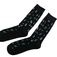 10 pairslot new designer men music socks musical notes pattern comfortable cooton sports socks
