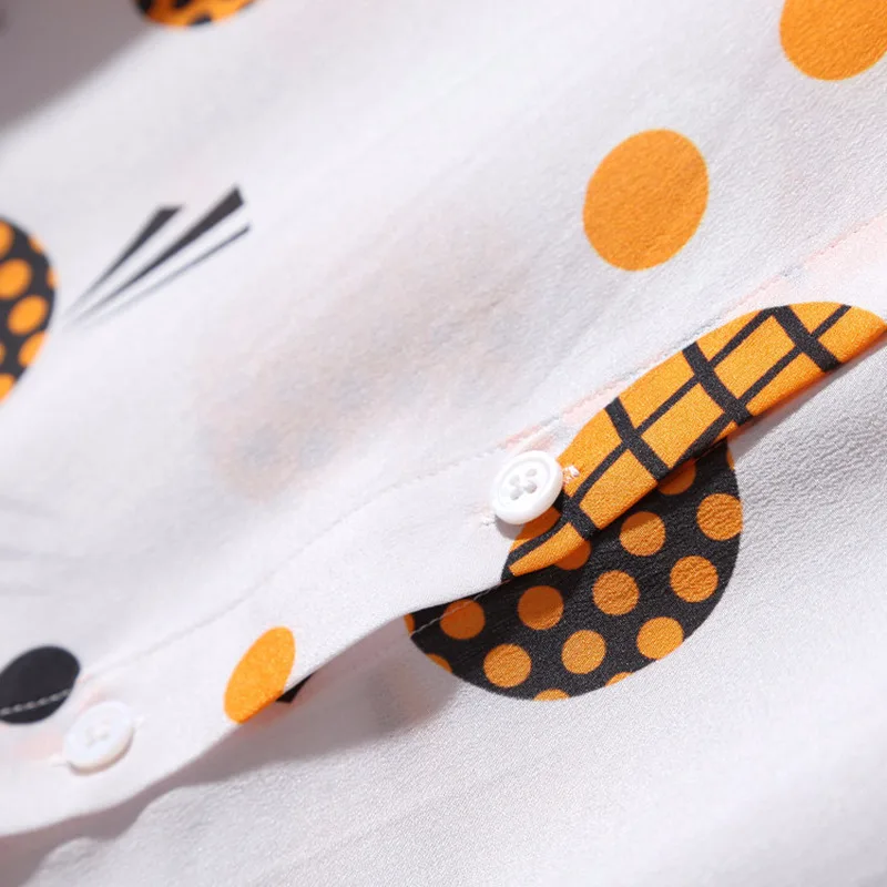 Женские топы и блузки весна 100% натуральный шелк блузка с длинным рукавом рубашки