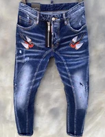 super stretchy jeans classicauthenticdsquared2retroitalian brand womenmen jeanslocomotivejogging jeansdsqt129