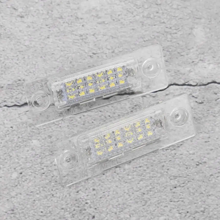 18 SMD светодиодный светильник 12V высокой яркости номерного знака Лампа подходит