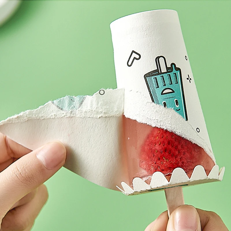 Форма для мороженого Бытовая коробка пищевого льда одноразовая форма контейнер