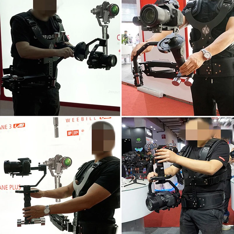 DJI Ronin S Gimbal Поддержка жилет с двойной Поддержка нагрузкой на стрелу 9 кг для Zhiyun Crane 2 DJI Ronin S карданный 3-осевой стабилизатор штатив «стедикам»