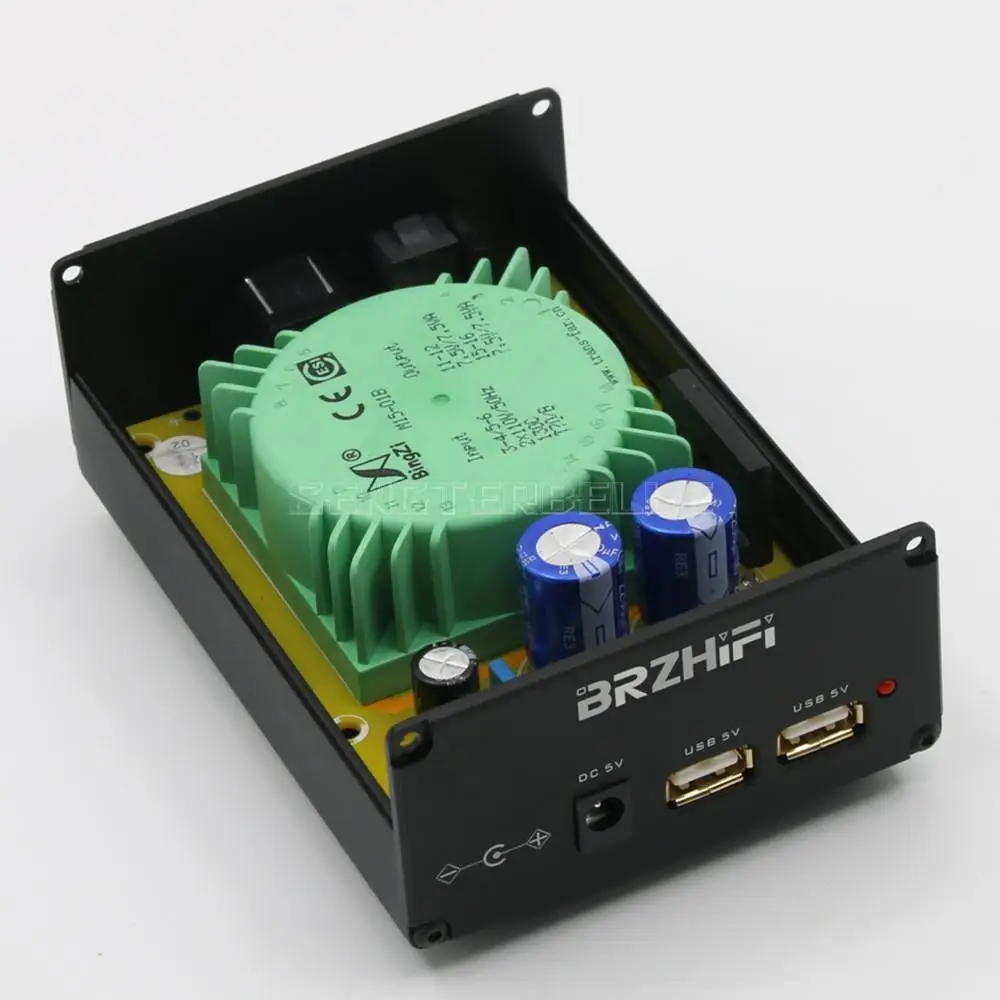 Новый 15VA 5В USB DC порт двойной выходной Стандартный источник питания