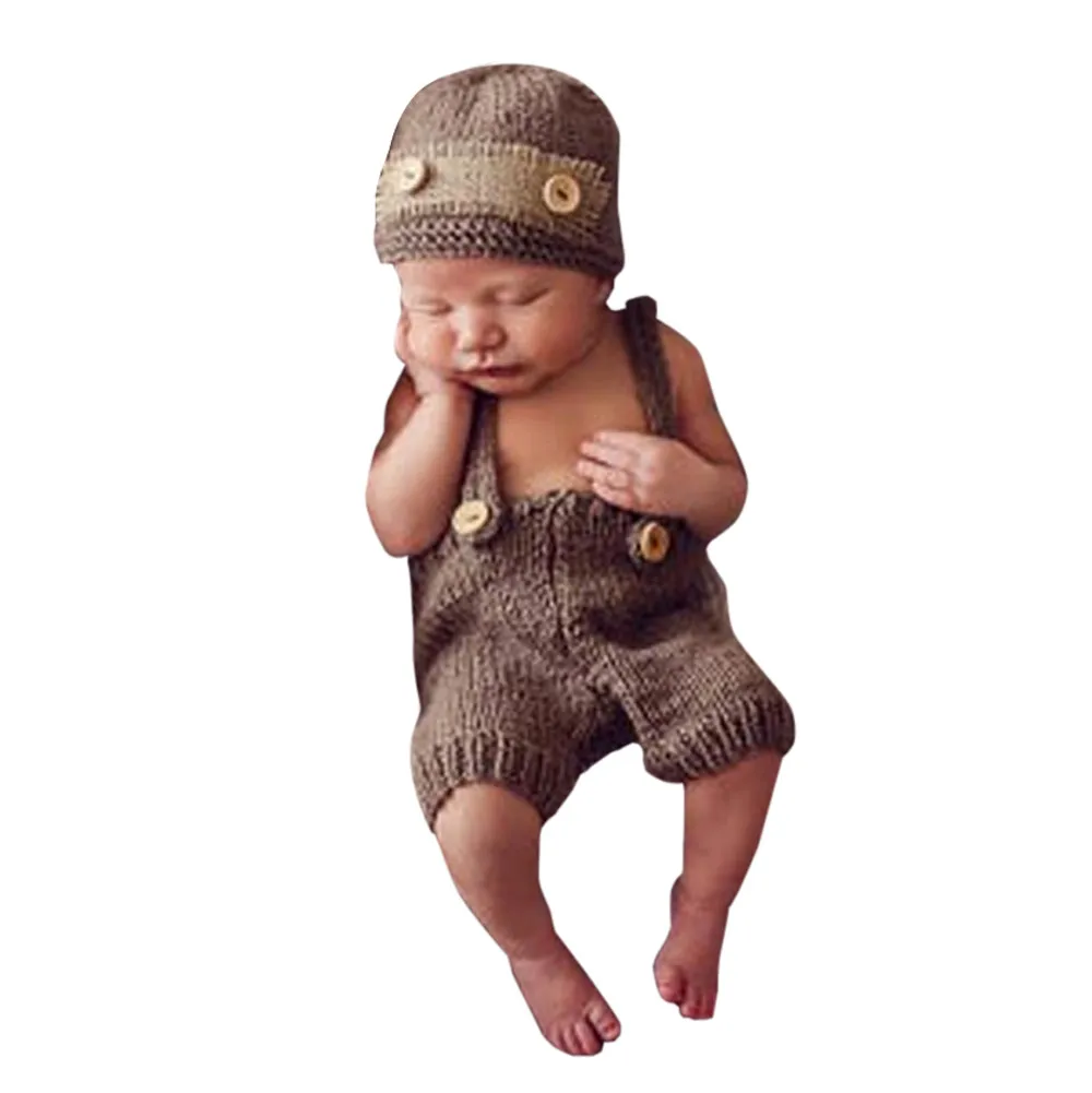 Костюм вязаный крючком для новорожденных и девочек 0-3 месяцев | Мать ребенок