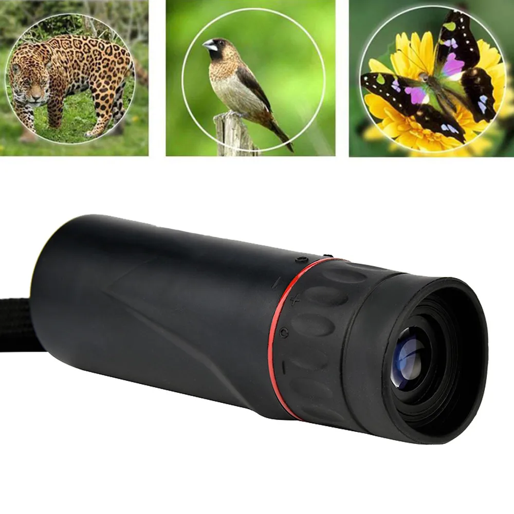 Монокулярный телескоп высокой мощности 8X21 портативный HD оптический BAK4 с ночным