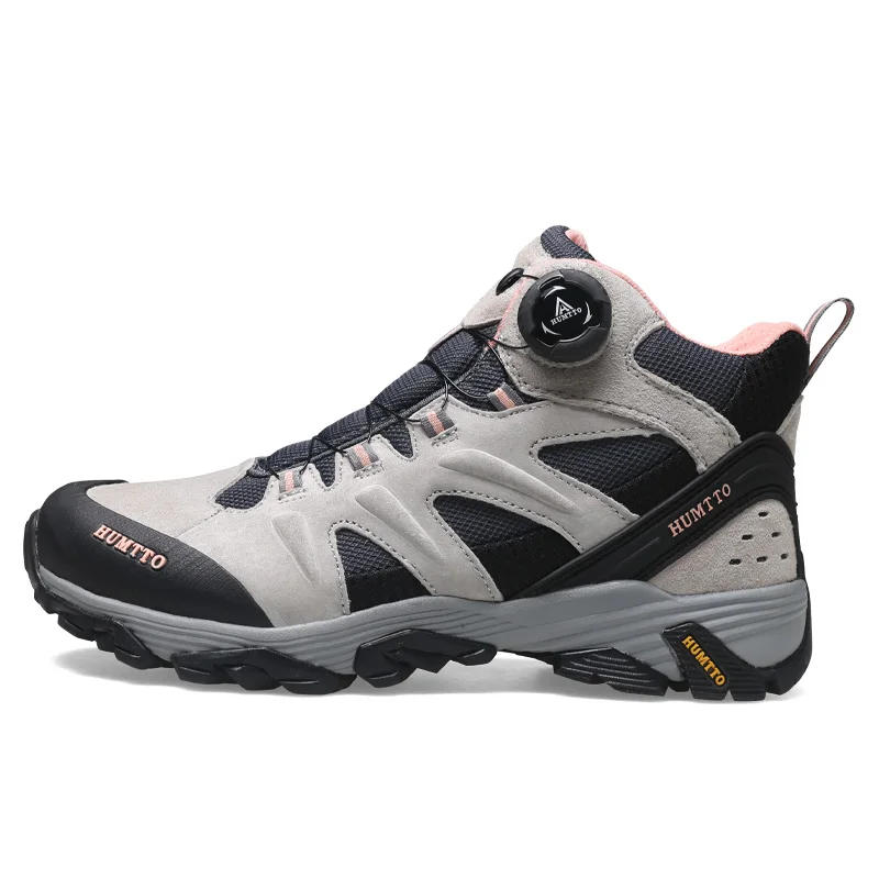 HUMTTO Unisex Hiking Shoes Waterproof Winter Outdoor Sneakers for Men Leather Sport Safety Climbing Trekking Boots Women Mens