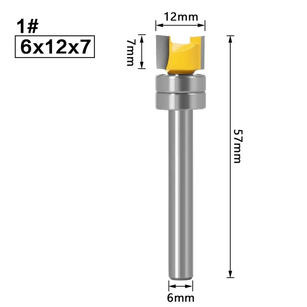 

Alloy Steel Router Bit Bearing Cutter Equipment Micro-grain Woodworking