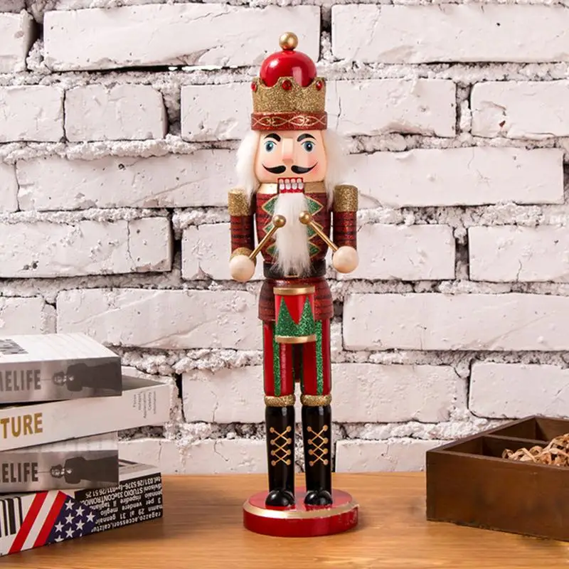 Кукла 38 см блестящая пудра мерцающий яркий Щелкунчик Рождественский подарок