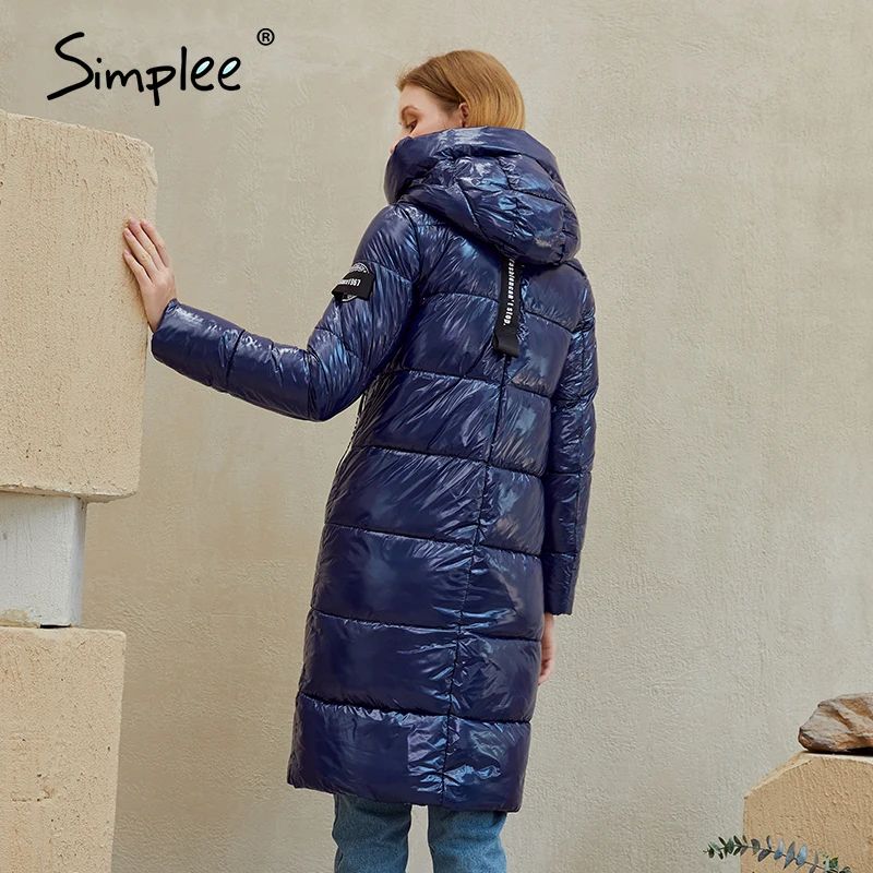 Куртка женская зимняя ветрозащитная с карманами и капюшоном | Женская одежда