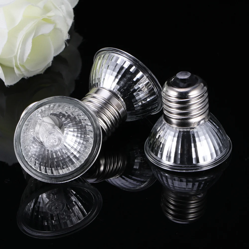 

3pcs 75W uvb+uva3.0 Reptile Lamp Bulb Turtle Basking Bulbs Heating Lamp Reptile Sun Light Bulb