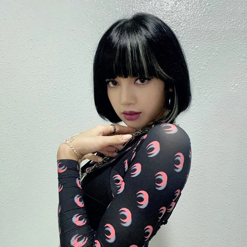 MONMOIRA с О-образным вырезом из 2 предметов Лиза кроп-топы для женщин длинными