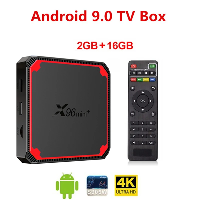 

Новая Мини Смарт ТВ-приставка X96 4K 2,4G Беспроводная Android 9,0 ТВ-приставка 2 Гб 16 Гб медиаплеер X96 Amlogic S905W Смарт Ip ТВ-приставка