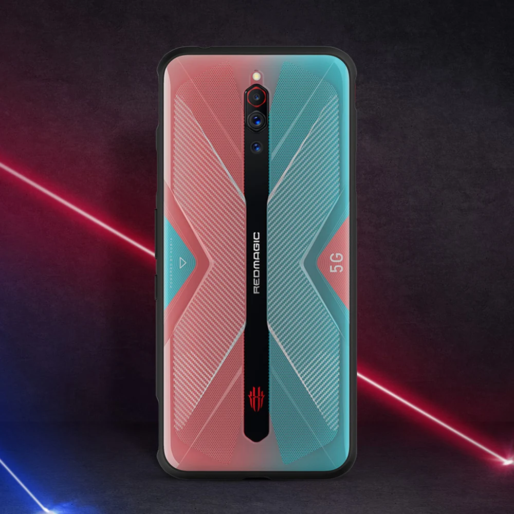 Оригинальный прозрачный чехол для телефона ZTE Nubia Red Magic 5G противоударный