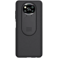 nillkin poco x3 pro case hard plastic slide back cover phone camera protection case for xiaomi pocophone poco x3 nfc