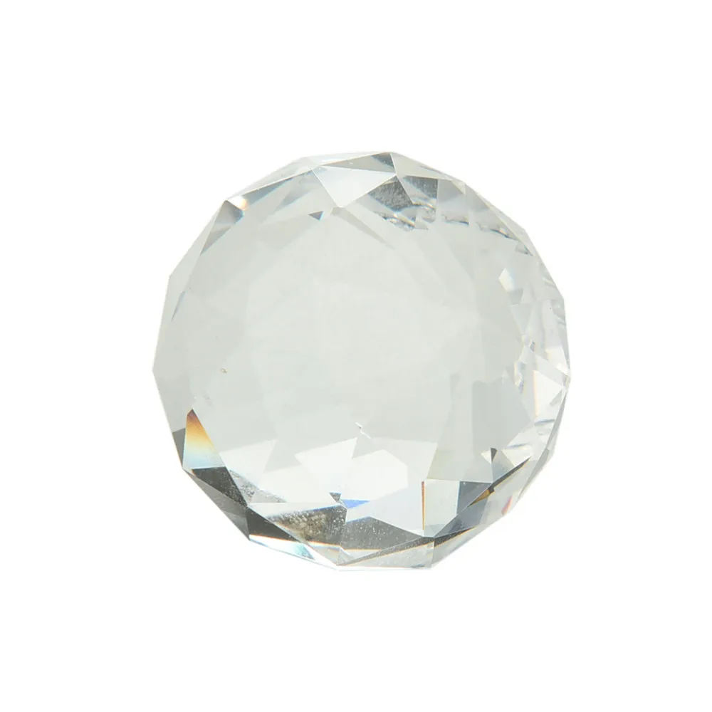 1 шт граненые стеклянные хрустальные люстры частей чистый витраж лампа украшение