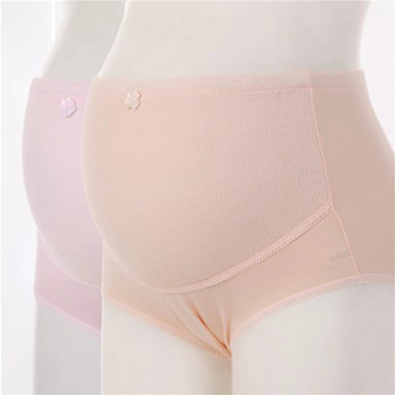 

Женские трусы для беременных размера плюс 5XL, мягкое дышащее нижнее белье с высокой талией и регулируемым животом для беременных, трусики дл...