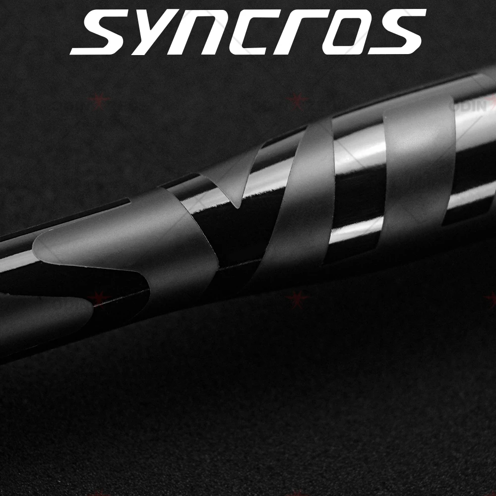 Syncros Custom Full Carbon Fiber Mountain/BMX Bike Handlebar Flat/Rise/9 Degree Carbon MTB Bicycle Parts 31.8*700/720mm Matte
