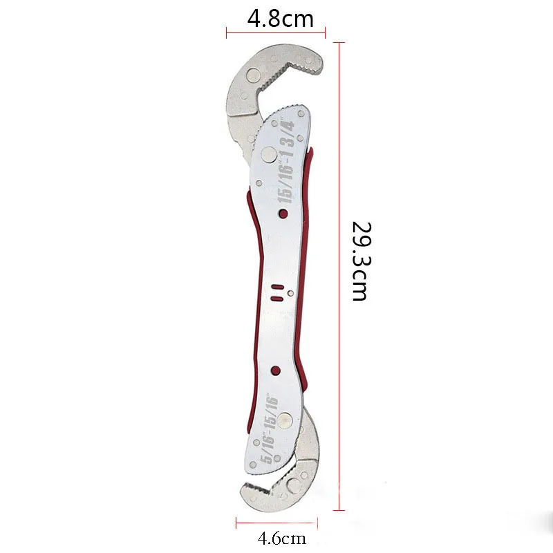 Универсальный Регулируемый гаечный ключ из углеродистой стали 9 45 мм|Гаечный