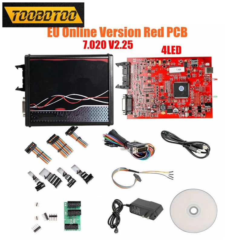 Программатор ECU V2.80 SW V2.25 FW V7.020 онлайн-версия для чтения и записи V2 V5.017 V2.70 без токов
