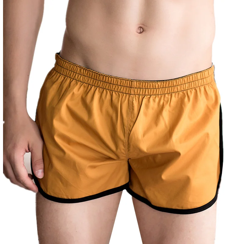 Для мужчин боксеры сексуальное белье хлопок Повседневное боксерские шорты для