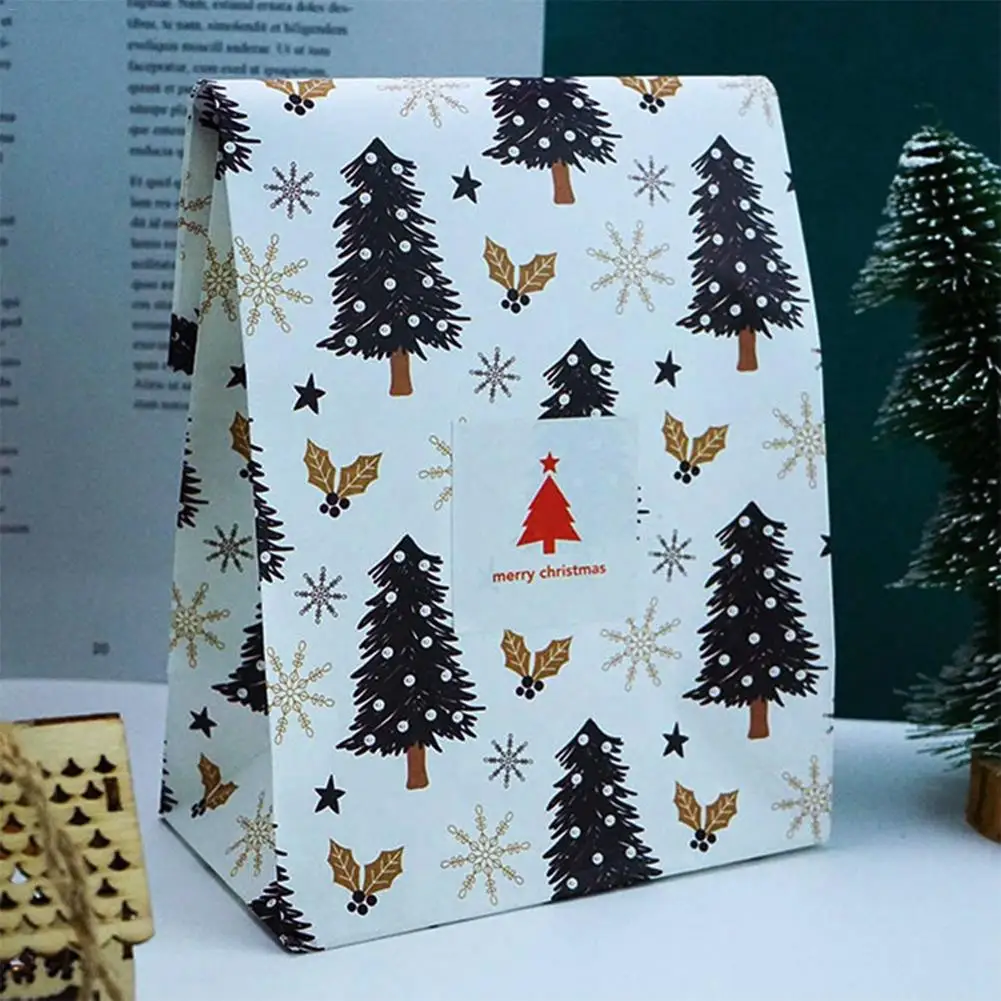 2019 Рождественский ПВХ Подарочный пакет Санта снеговик медведь Лось Пингвин Puoch