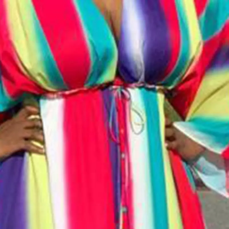 Женское платье большого размера плюс в африканском стиле вечерние платья макси