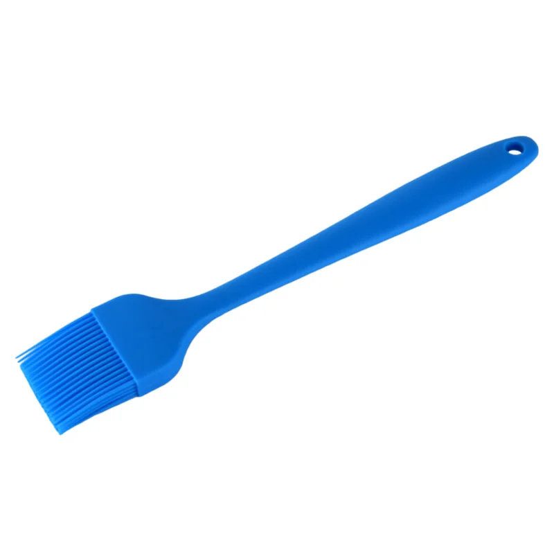 Blue Силиконовая щетка для торта, барбекю, для выпечки, хлеба, масла, соуса, щетка для барбекю, гриля, принадлежности для выпечки, инструменты для выпечки - Цвет: Blue
