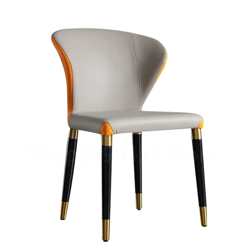 Современный минималистичный обеденный стул легкое роскошное офисное кресло из