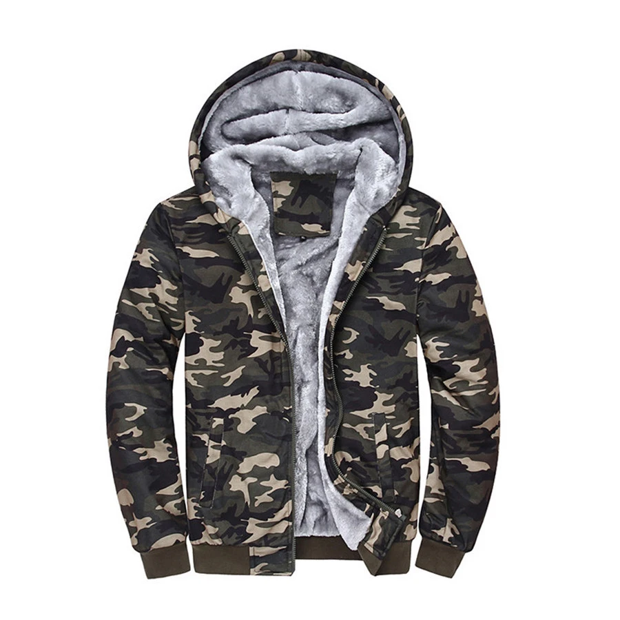 2018 осень зима мужская камуфляжная куртка с капюшоном пальто размера плюс M 5XL