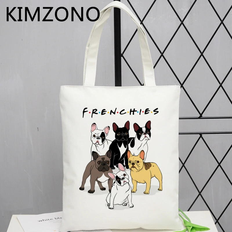 Сумка для покупок собак продуктовая тоут многоразовая Холщовая складные сумки