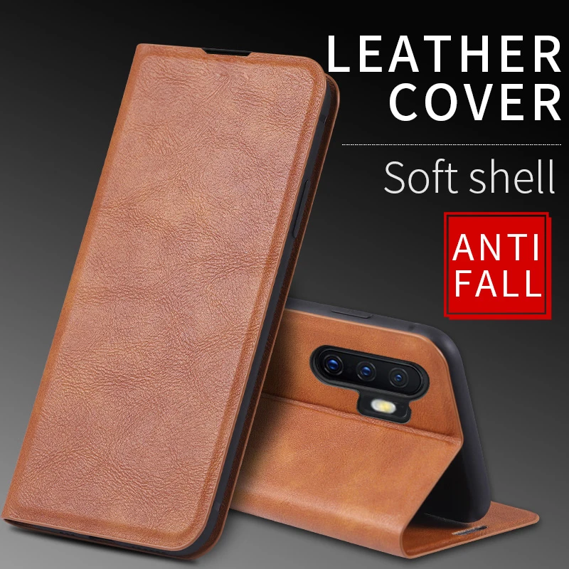 

Magnetic Leather Mobile Case for VIVO X30 X30Pro Pro 5G 6.44" Flip Phone Back Cover 360 Protective Shockproof Stand Holder Armor