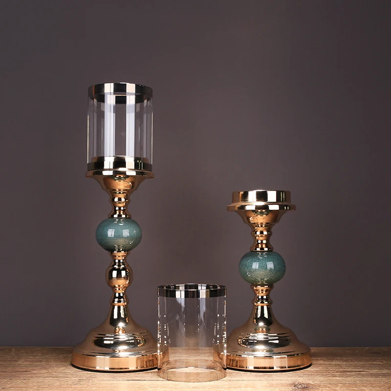 Креативные железные подсвечники с изображением оленя романтические для ужина