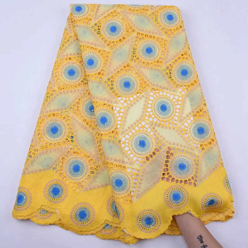 

Latest African Lace Fabric Nigerian Punch Swiss Cotton Lace Fabric With Stones Peach French Tulle Lace Fabric For Sewing S1918