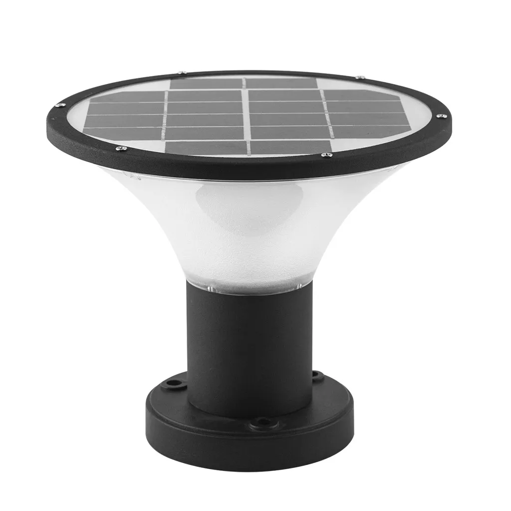 Лучшие продажи 2019 продуктов 18LED солнечный столб свет регулируемый цвет изменение