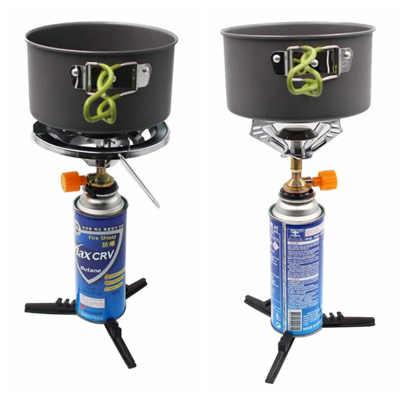 

Portable Folding Mini Cooking Stove Outdoor Gas Stove Survival Furnace Picnic Picnic Gas Split Stoves Foldable Burners M J