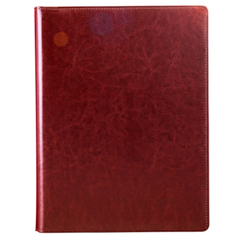 Темно-коричневая офисная папка A4 многофункциональная связывающая фанера Pu