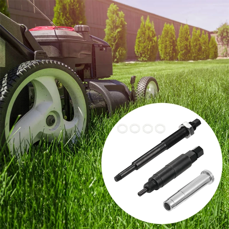 

Stainless Steel Durable 3 Pieces Spark Plug Remover Kit Compatible with 3V Engine Broken Plug Removal Kit Equipment